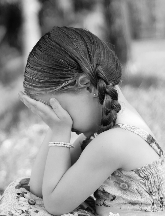 Imagem de Criança Triste por falta de pensão